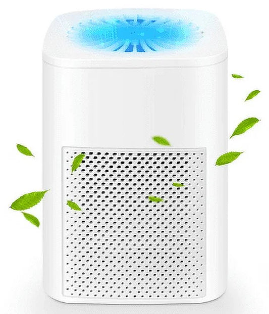 Air Purifiers for Allergies and Asthma,Ailkin Air Cleaner for Home,Bedroom,Dust,Pets,Indoor,Office,Small Room,Mini Portable Desktop Air Purifier for Smoke Odor